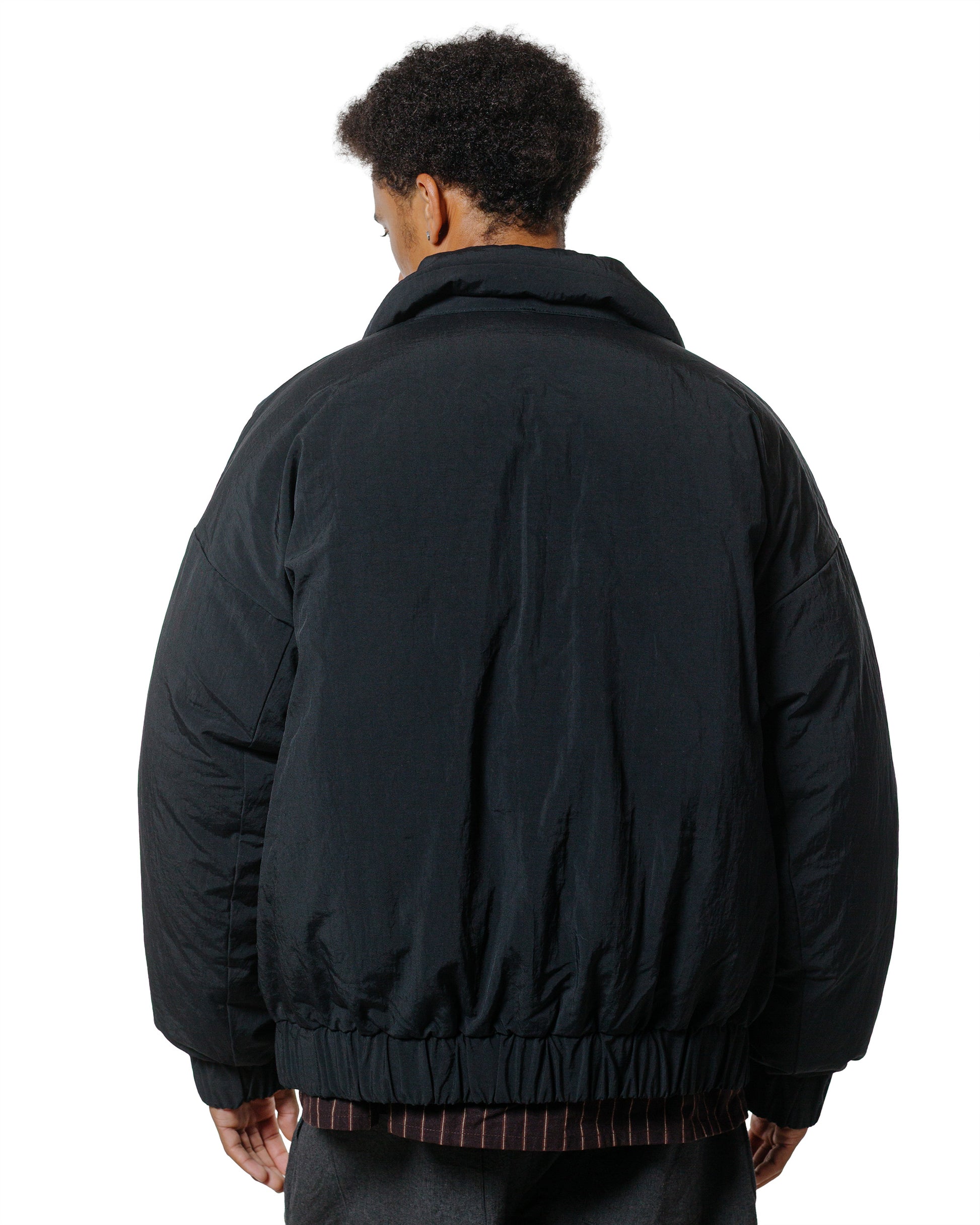 MAN-TLE R19D6 Double Down Blouson Black Recycled Nylon