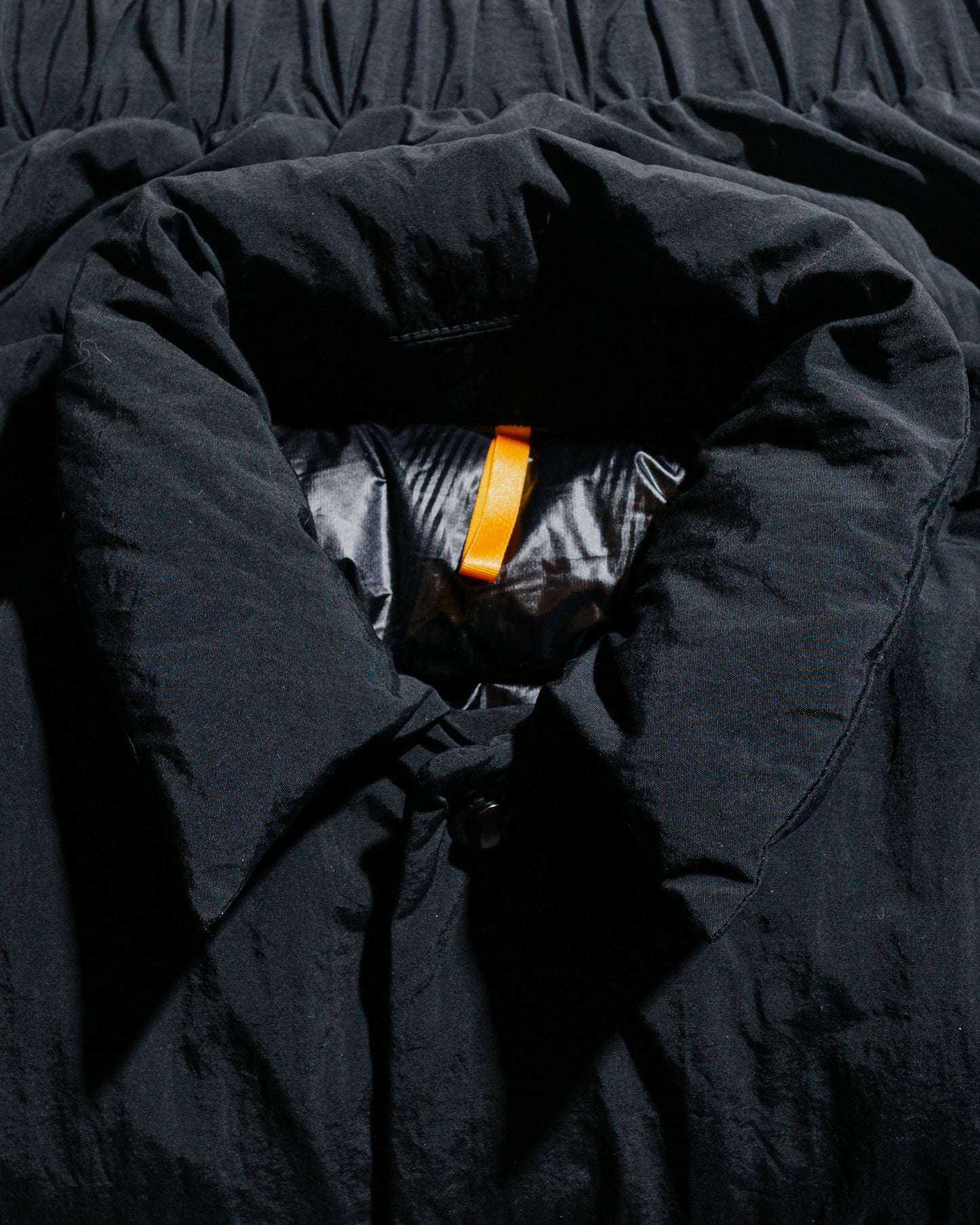 MAN-TLE R19D6 Double Down Blouson Black Recycled Nylon