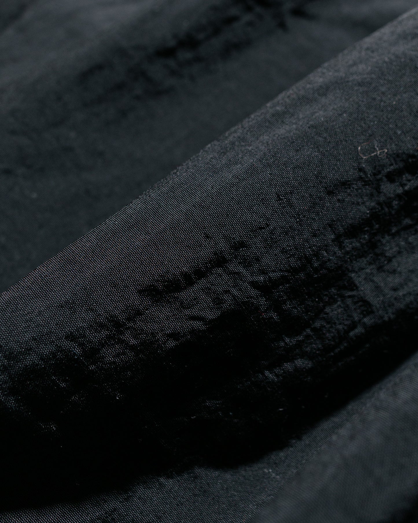 MAN-TLE R19D6 Double Down Blouson Black Recycled Nylon