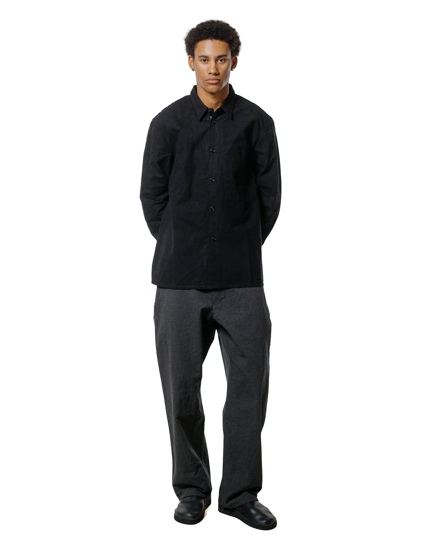 MAN-TLE R19S1 New Shirt-1 Black Wax