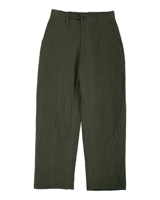MAN-TLE R20P4 Wide Pants Woodland Linen