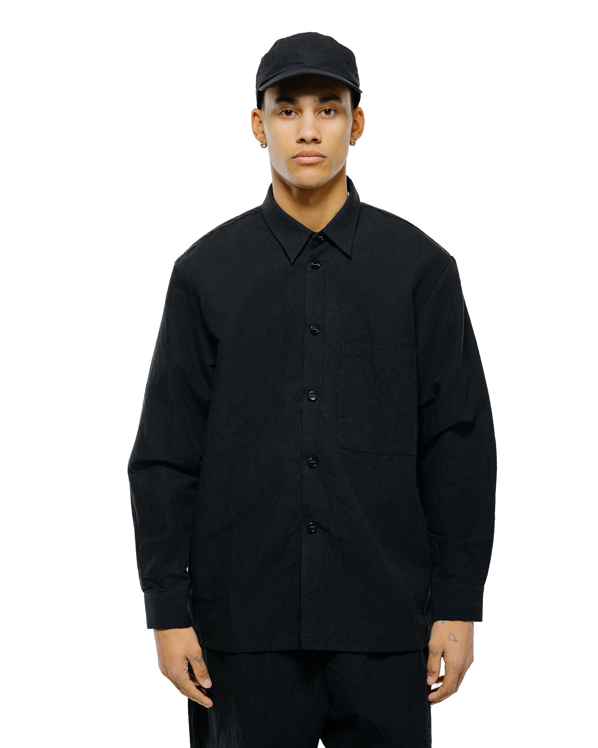MAN-TLE R20S1 'New Shirt' Black Linen