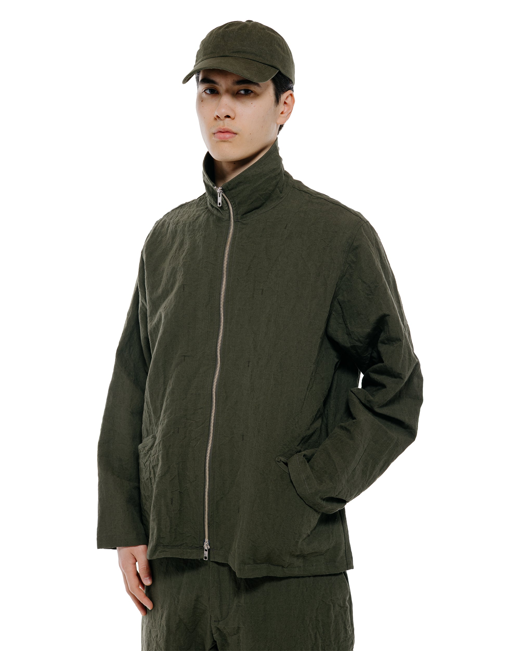 MAN-TLE R20S3 'Track Shirt' Woodland Linen