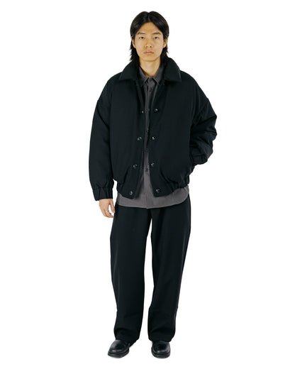 MAN-TLE R21Y6 Patch Pants Black Impact Wool