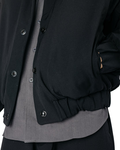 MAN-TLE R21D6 Double Down Blouson Black Impact Wool