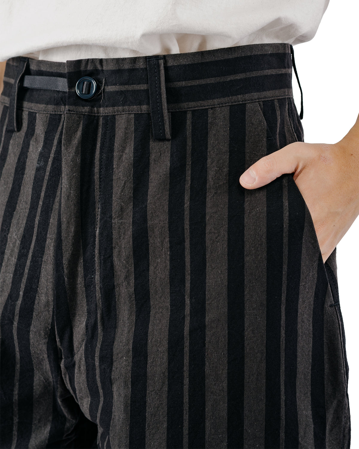 MAN-TLE R21P4 Wide Pants Grey Theatre Wax