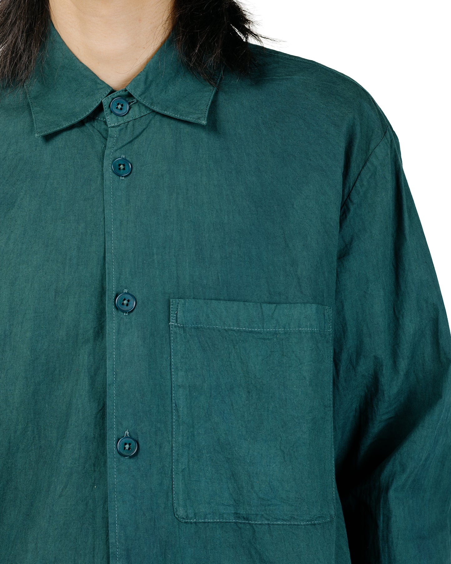 MAN-TLE R21S4 'OD Shirt' Indigo / Fukugi