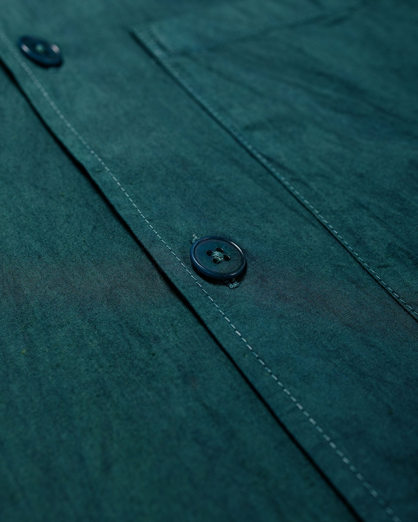MAN-TLE R21S4 'OD Shirt' Indigo / Fukugi