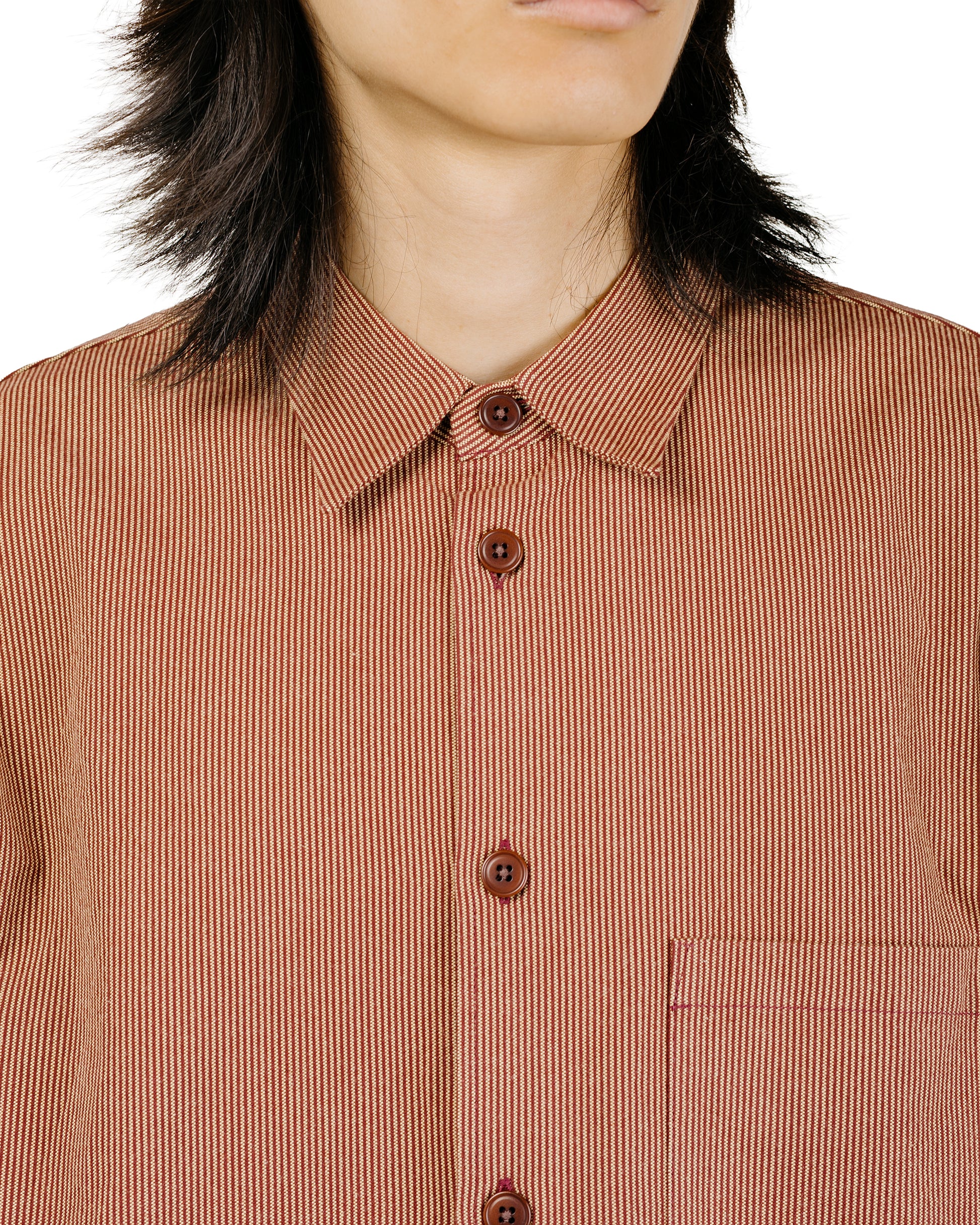 MAN-TLE R21S8 'Weather Shirt PK' Brick Oxford