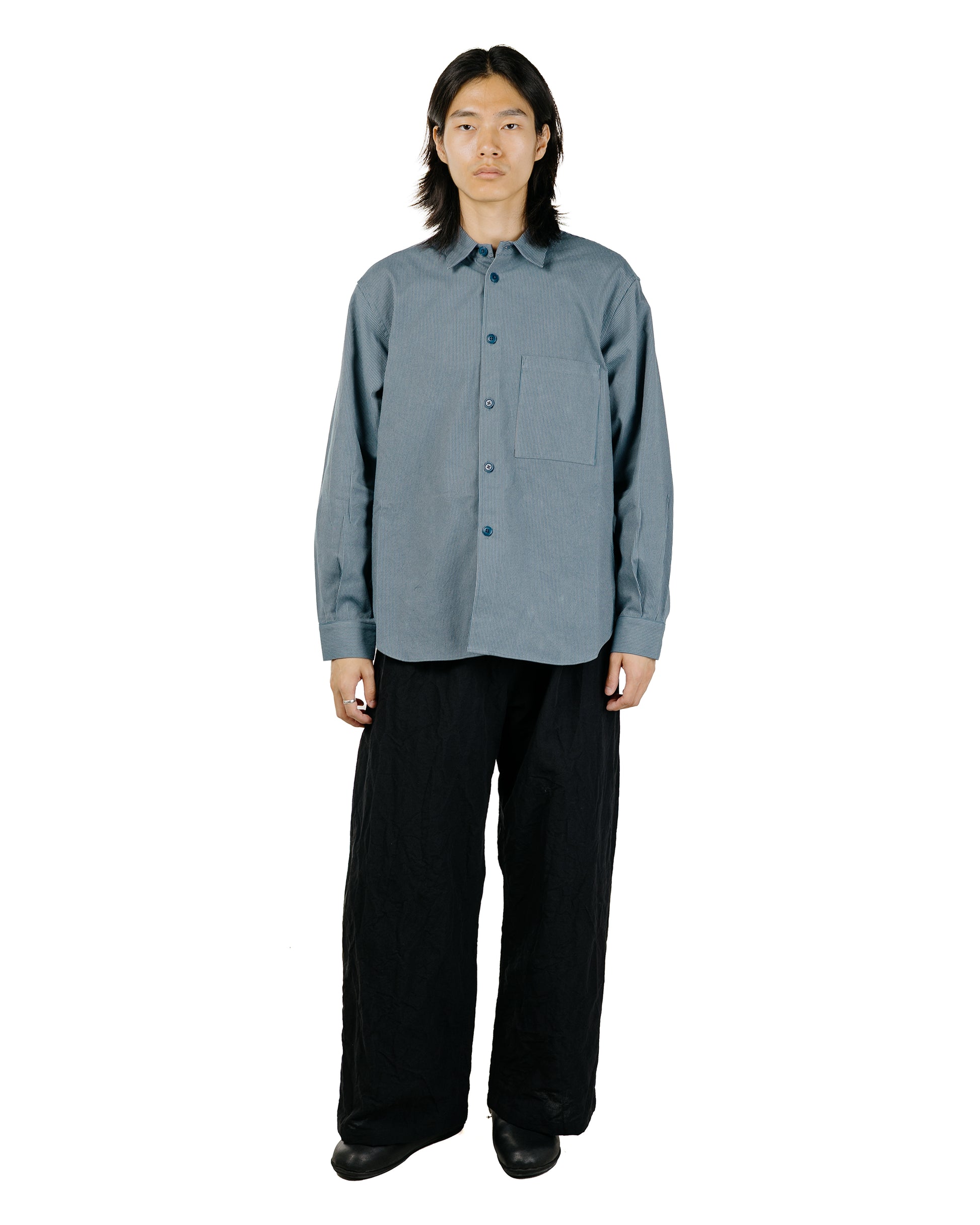 MAN-TLE R21S8 'Weather Shirt PK' Petrol Oxford