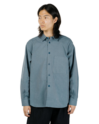 MAN-TLE R21S8 'Weather Shirt PK' Petrol Oxford