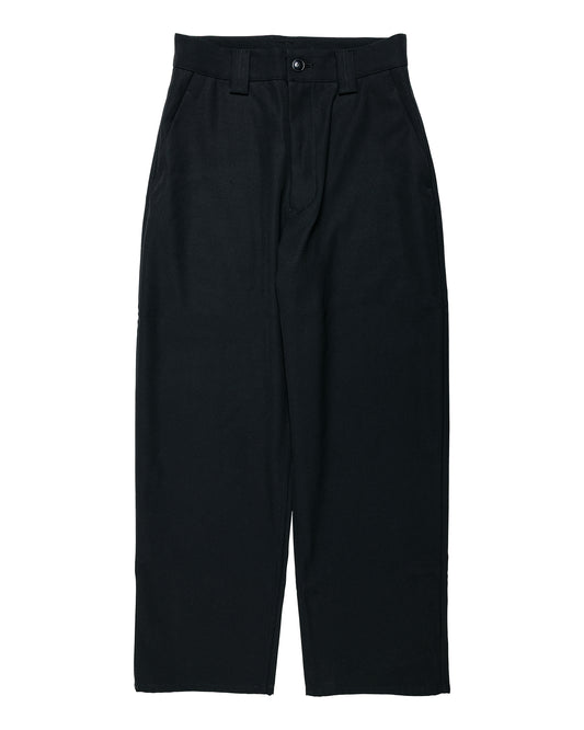 MAN-TLE R21Y6 Patch Pants Black Impact Wool
