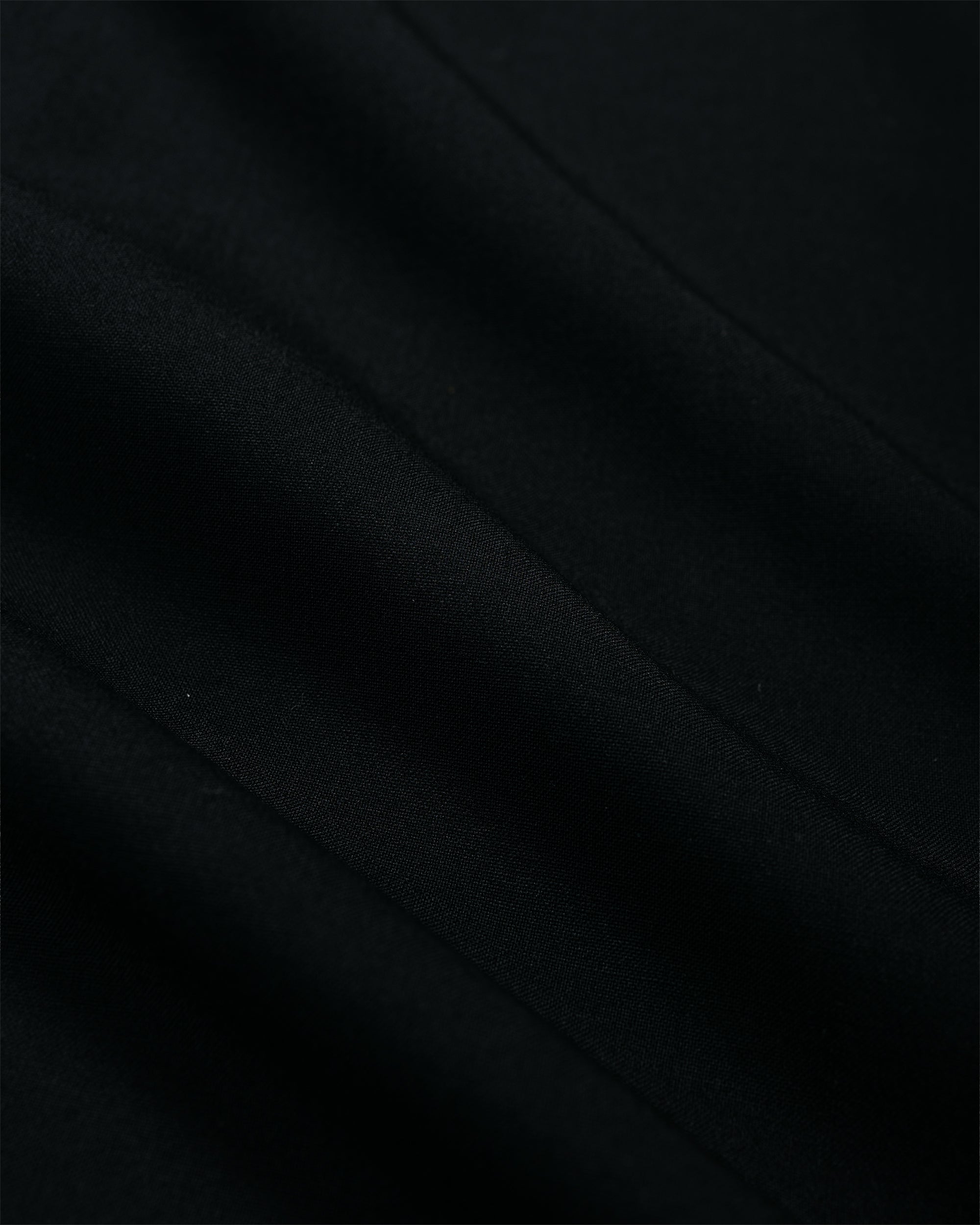 MARKAWARE Comfort Fit Shirt Organic Wool 2/80 Tropical Black