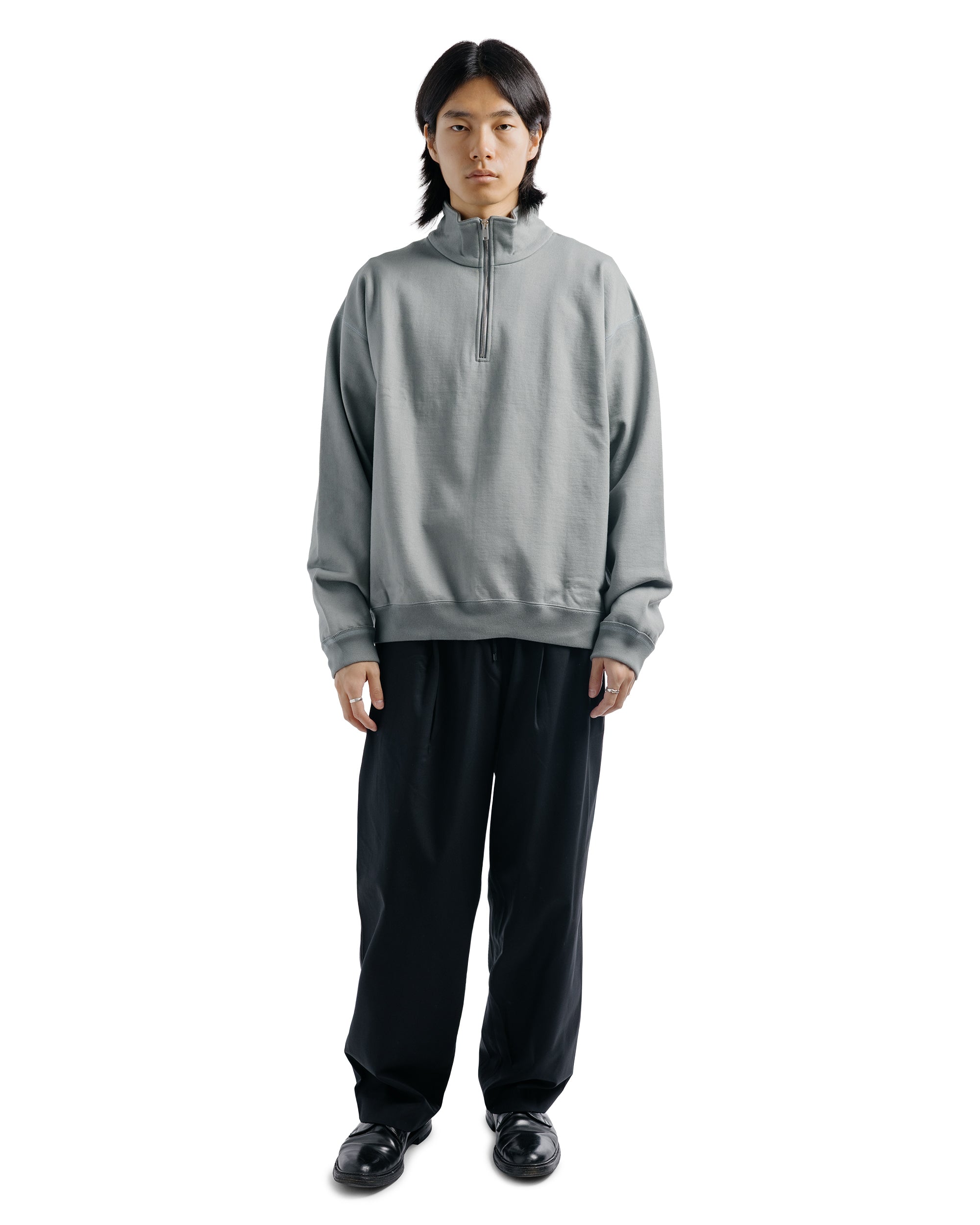 MARKAWARE Double Pleated Easy Trousers Organic Cotton Survival Cloth B