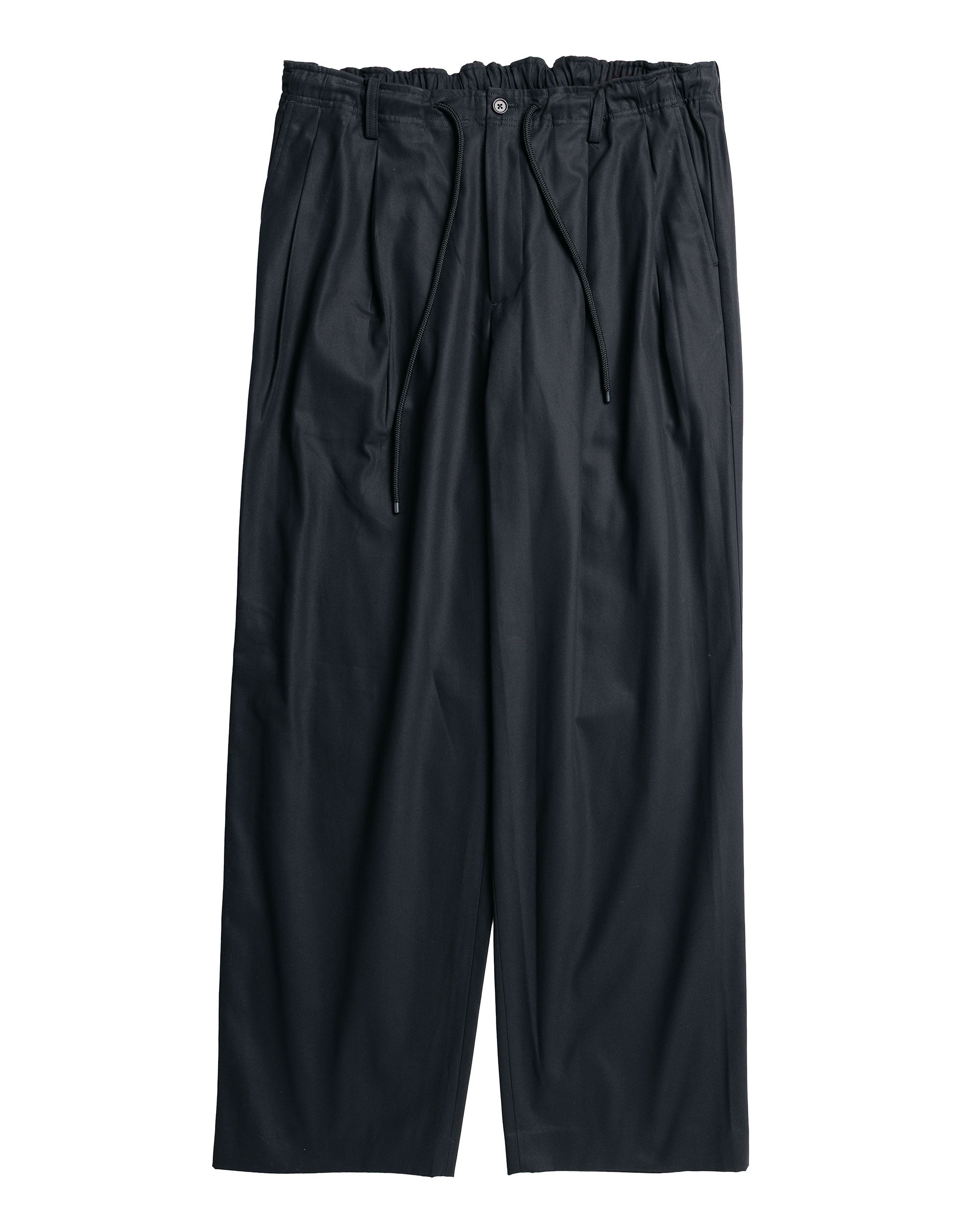 MARKAWARE Double Pleated Easy Trousers Organic Cotton Survival Cloth B