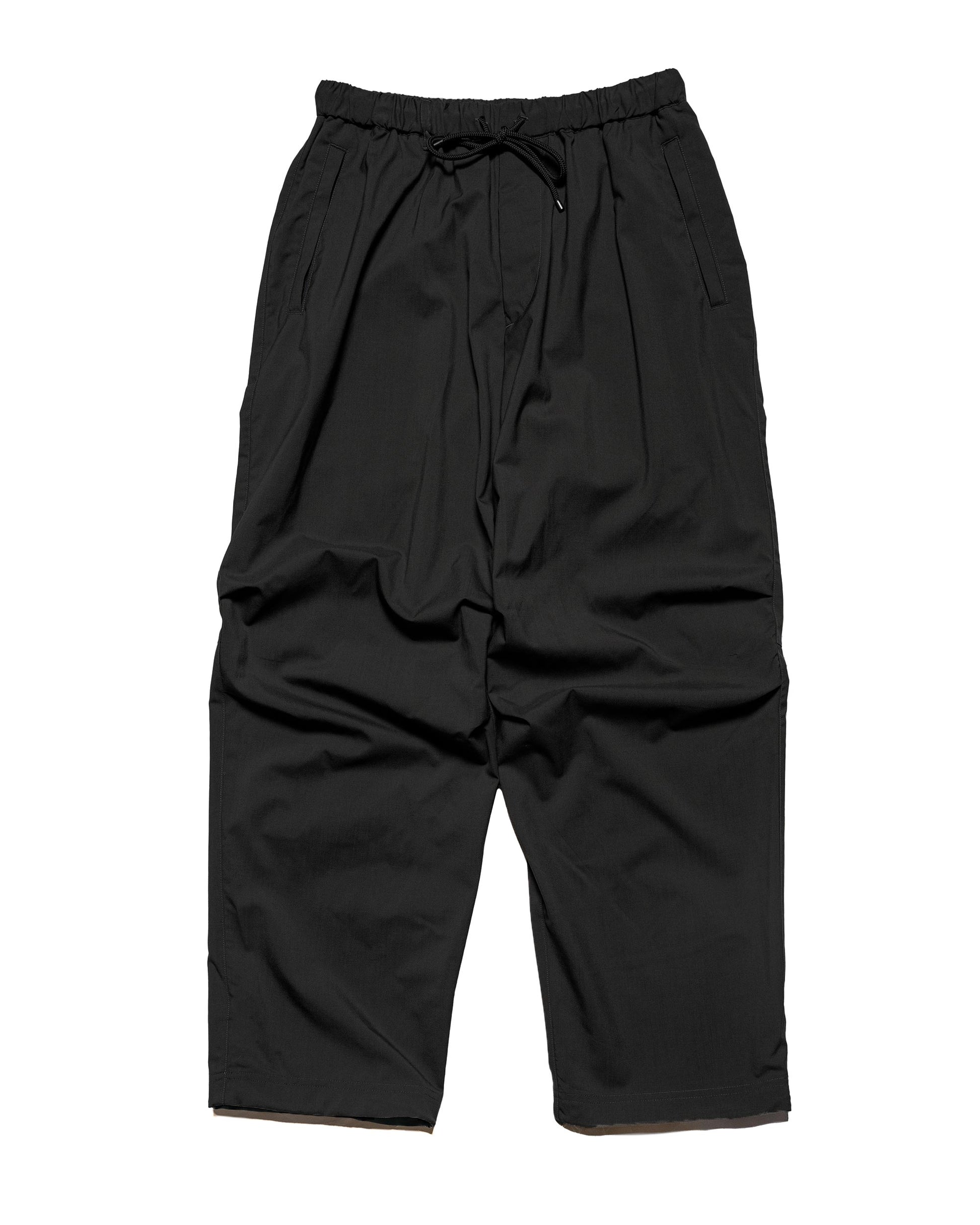 MARKAWARE Easy Army Trousers Wool Typewriter Black