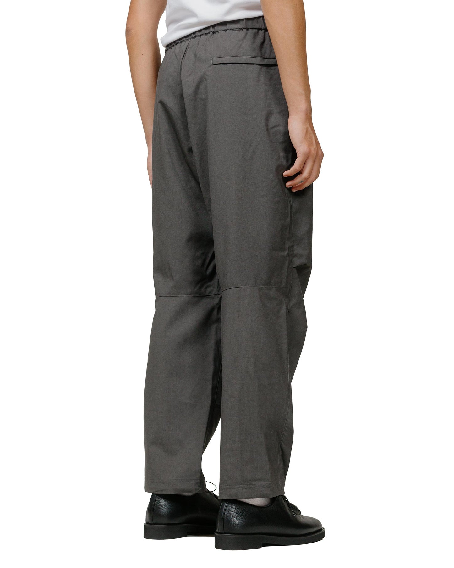 MARKAWARE Easy Army Trousers Wool Typewriter Charcoal model back