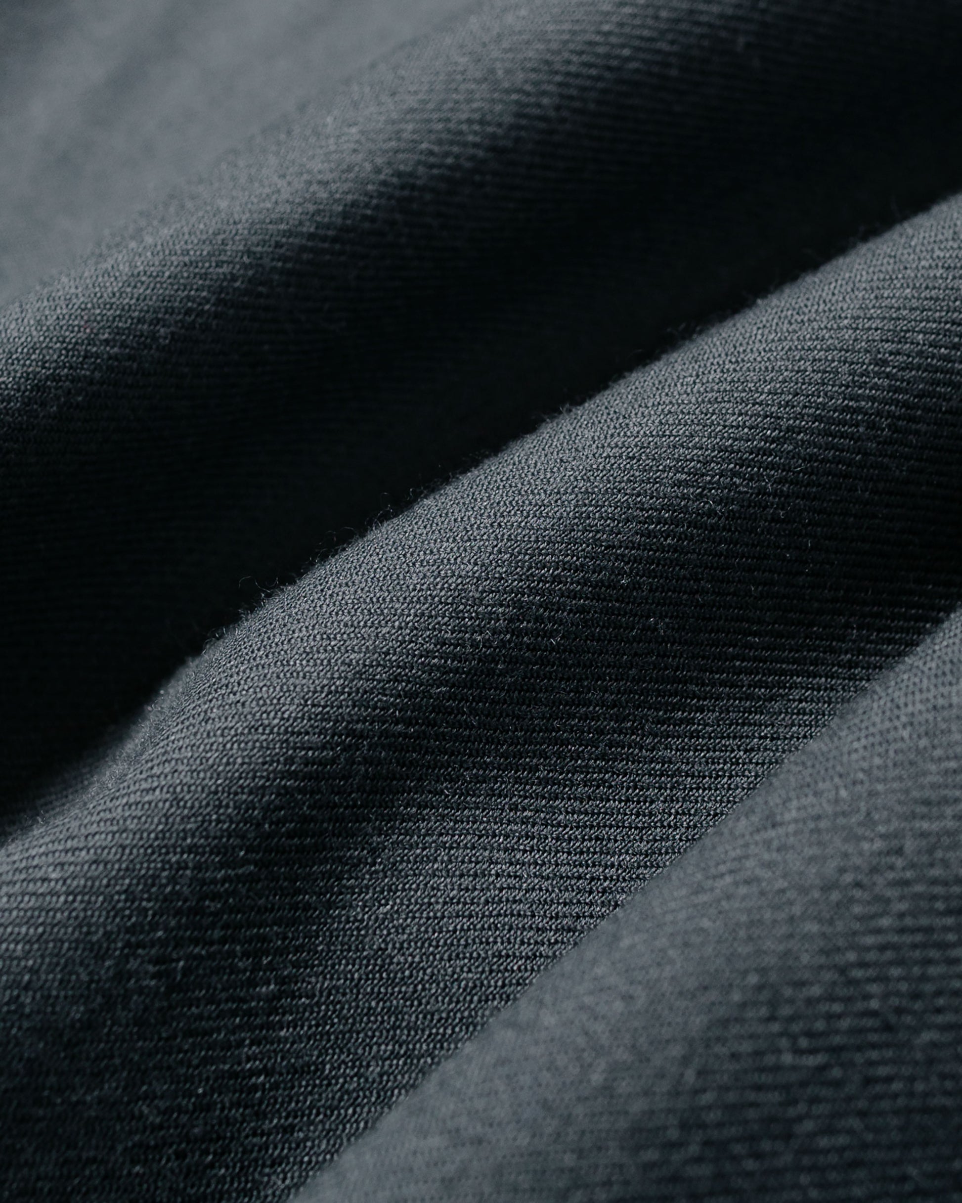 MARKAWARE Half Zip Service Jacket 2/80 Organic Wool Viyella Forest Grey