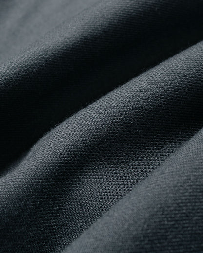 MARKAWARE Half Zip Service Jacket 2/80 Organic Wool Viyella Forest Grey