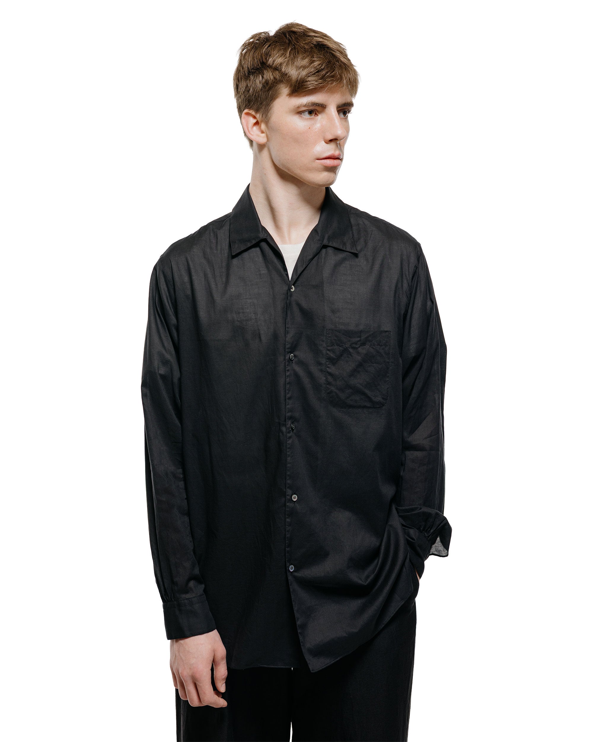 MARKAWARE イタリアンカラーシャツ オーガニックコットン 90/1 ローン