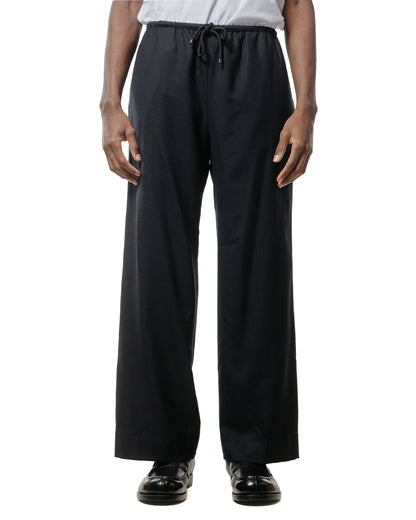 MARKAWARE Pajamas Pants 2/80 Organic Wool Viyella Black