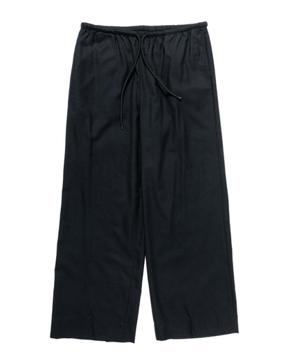 MARKAWARE Pajamas Pants 2/80 Organic Wool Viyella Black