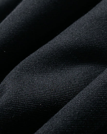 MARKAWARE Pajamas Pants 2/80 Organic Wool Viyella Black