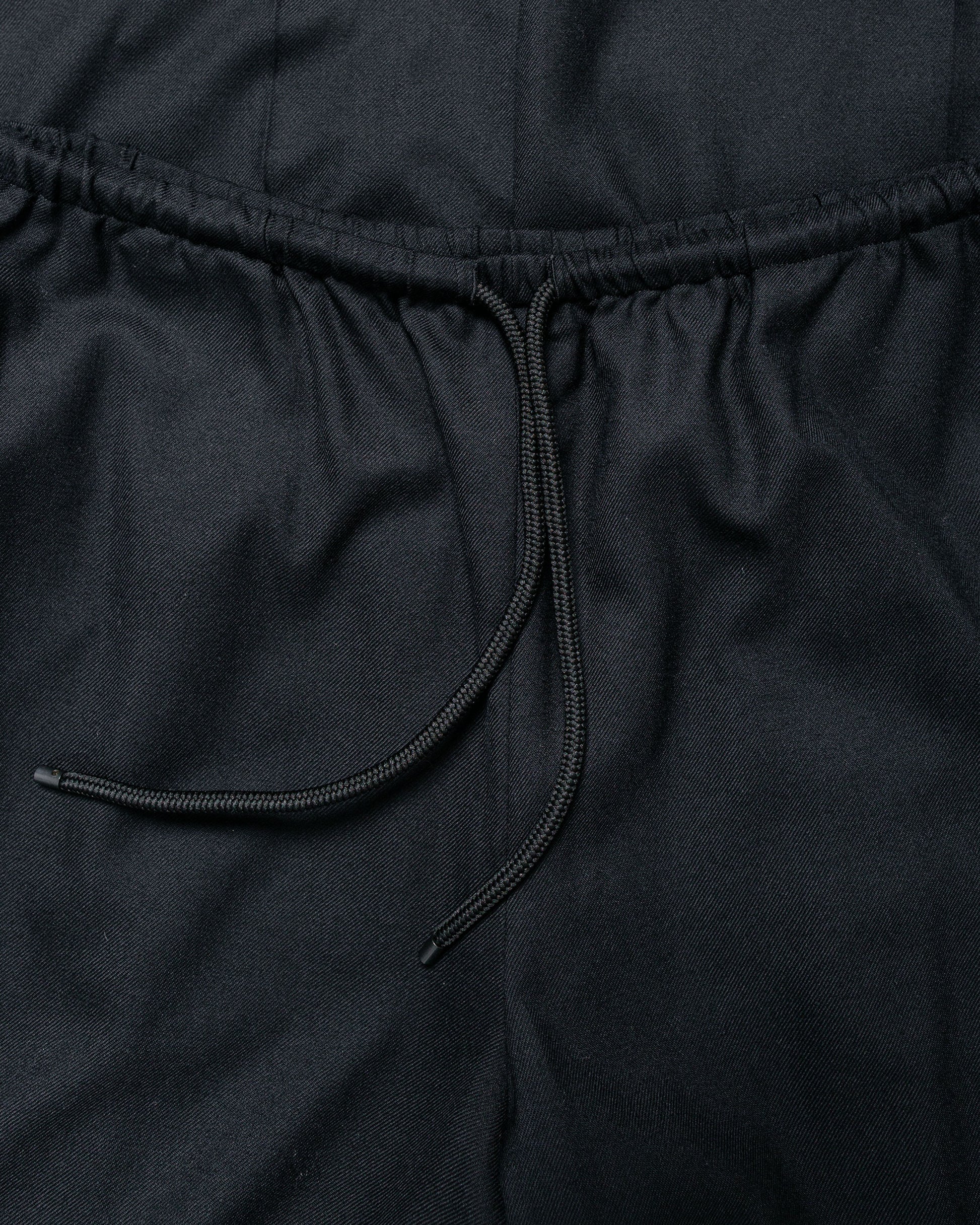 MARKAWARE Pajamas Pants 2/80 Organic Wool Viyella Black