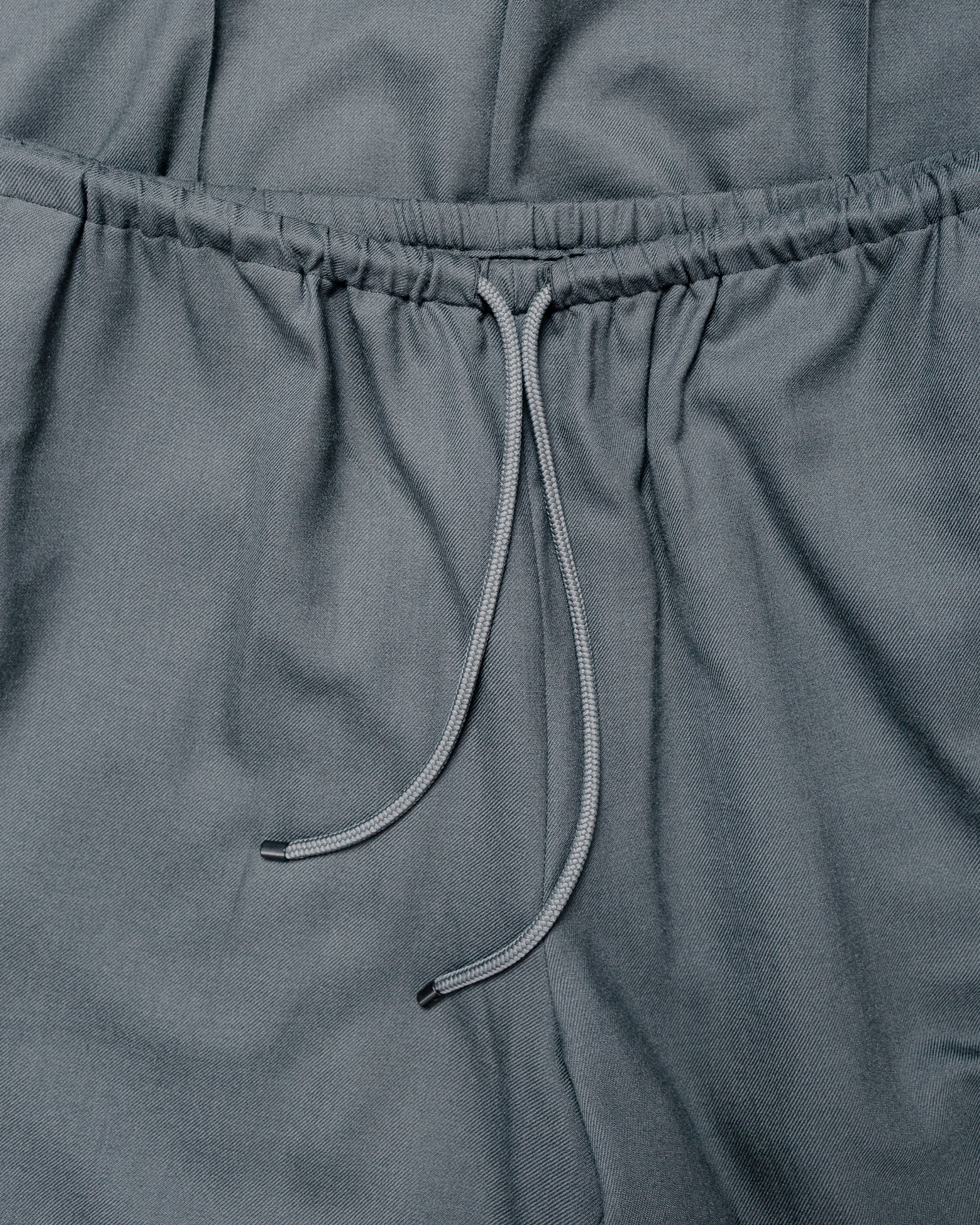 MARKAWARE Pajamas Pants 2/80 Organic Wool Viyella Forest Grey