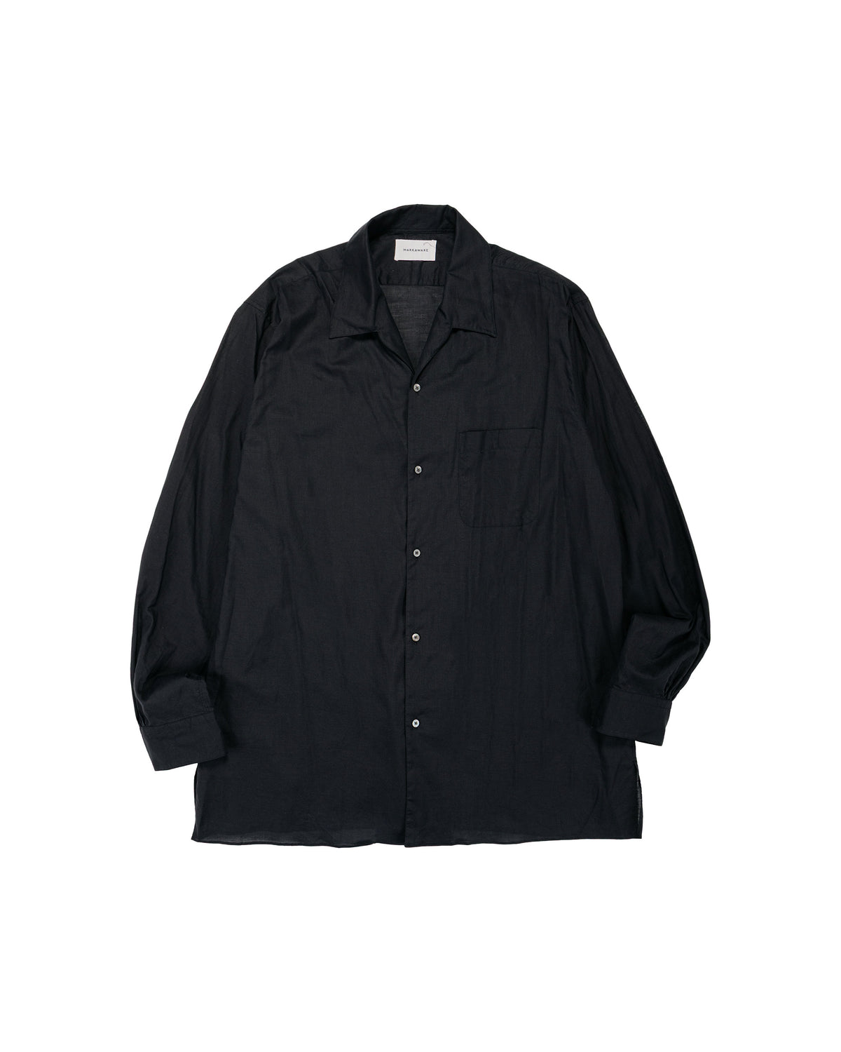 MARKAWARE イタリアンカラーシャツ オーガニックコットン 90/1 ローン 