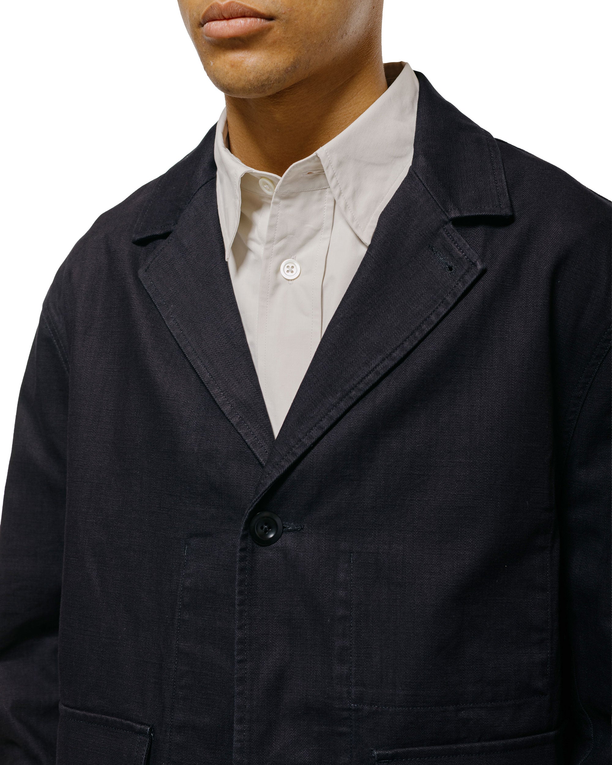 MHL Flap Pocket Blazer Indigo Twill Indigo