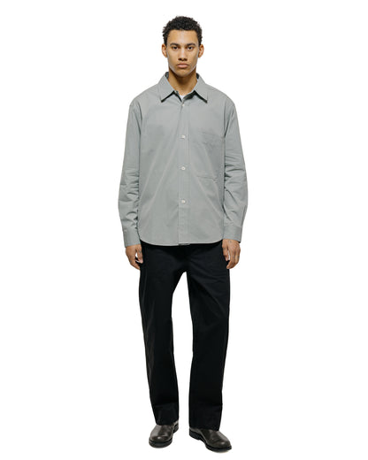 MHL Basic Shirt Compact Cotton Poplin Fog