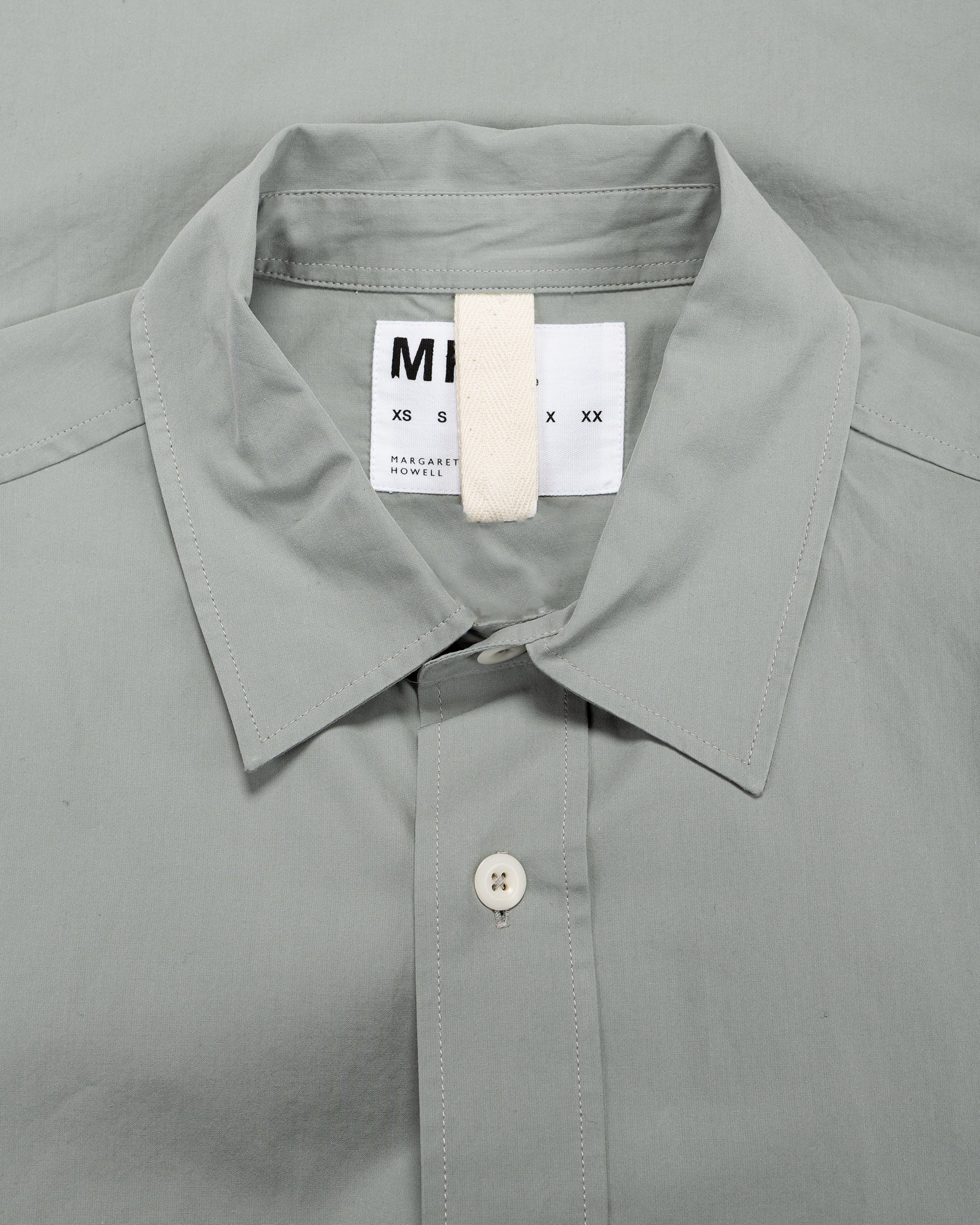 19SS MHL. COMPACT COTTON POPLIN 1 プルオーバー MHL./COMPACT COTTON POPLIN SHIRT