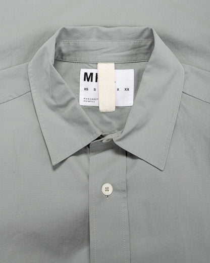 MHL Basic Shirt Compact Cotton Poplin Fog