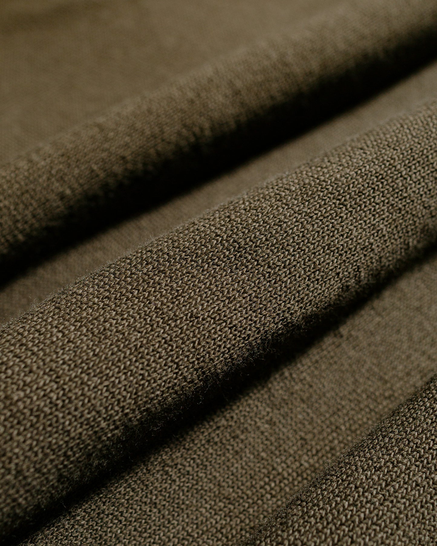 MHL Button Hoodie Open End Jersey Seaweed