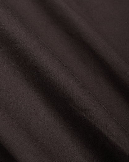 MHL Long Sleeve Half Zip Shirt Cotton Canvas Shirting Earth