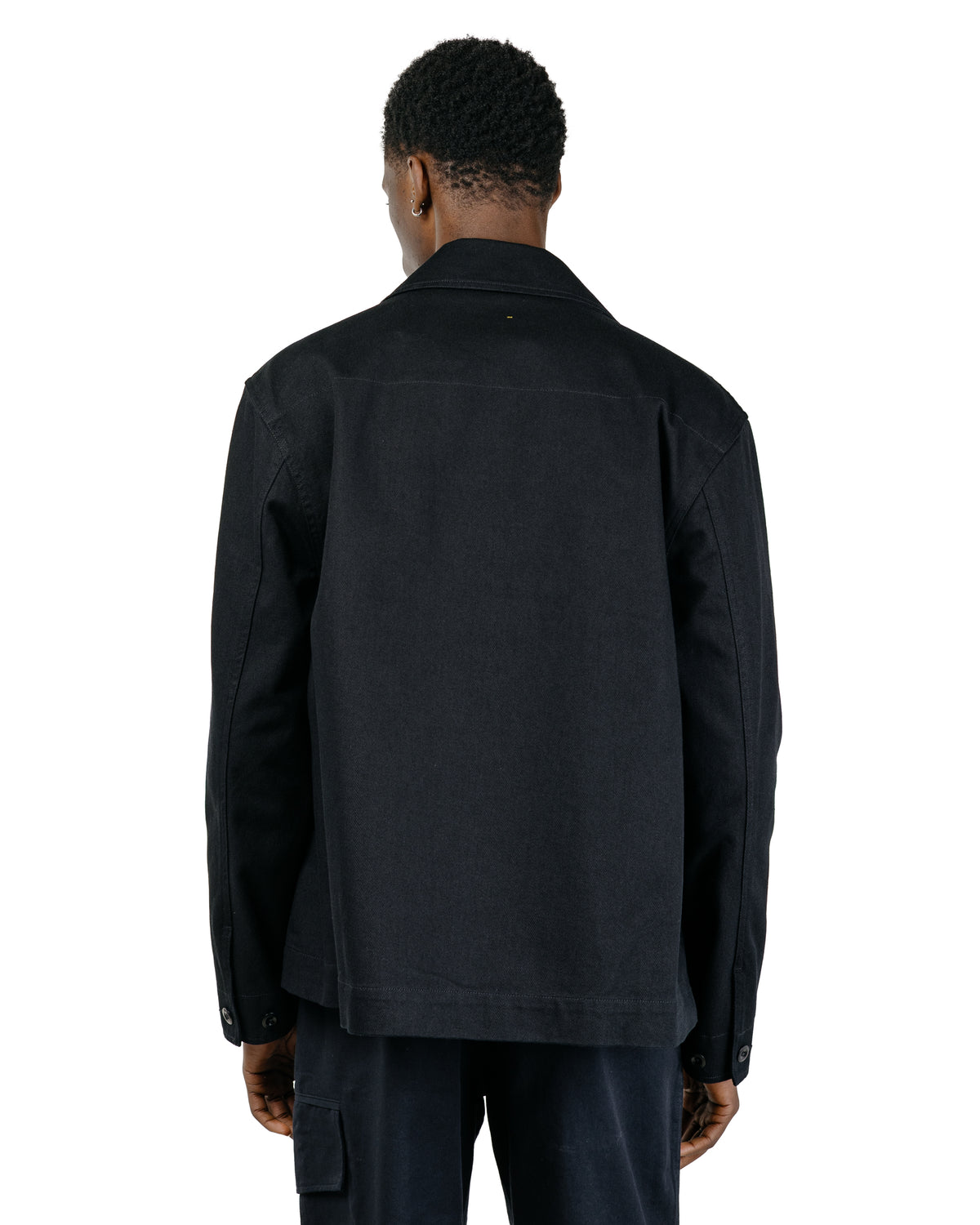 MHL Minimal Blazer Raised Cotton Drill Black