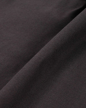MHL Side Cinch Trouser Wool Cotton Drill Ebony Fabric