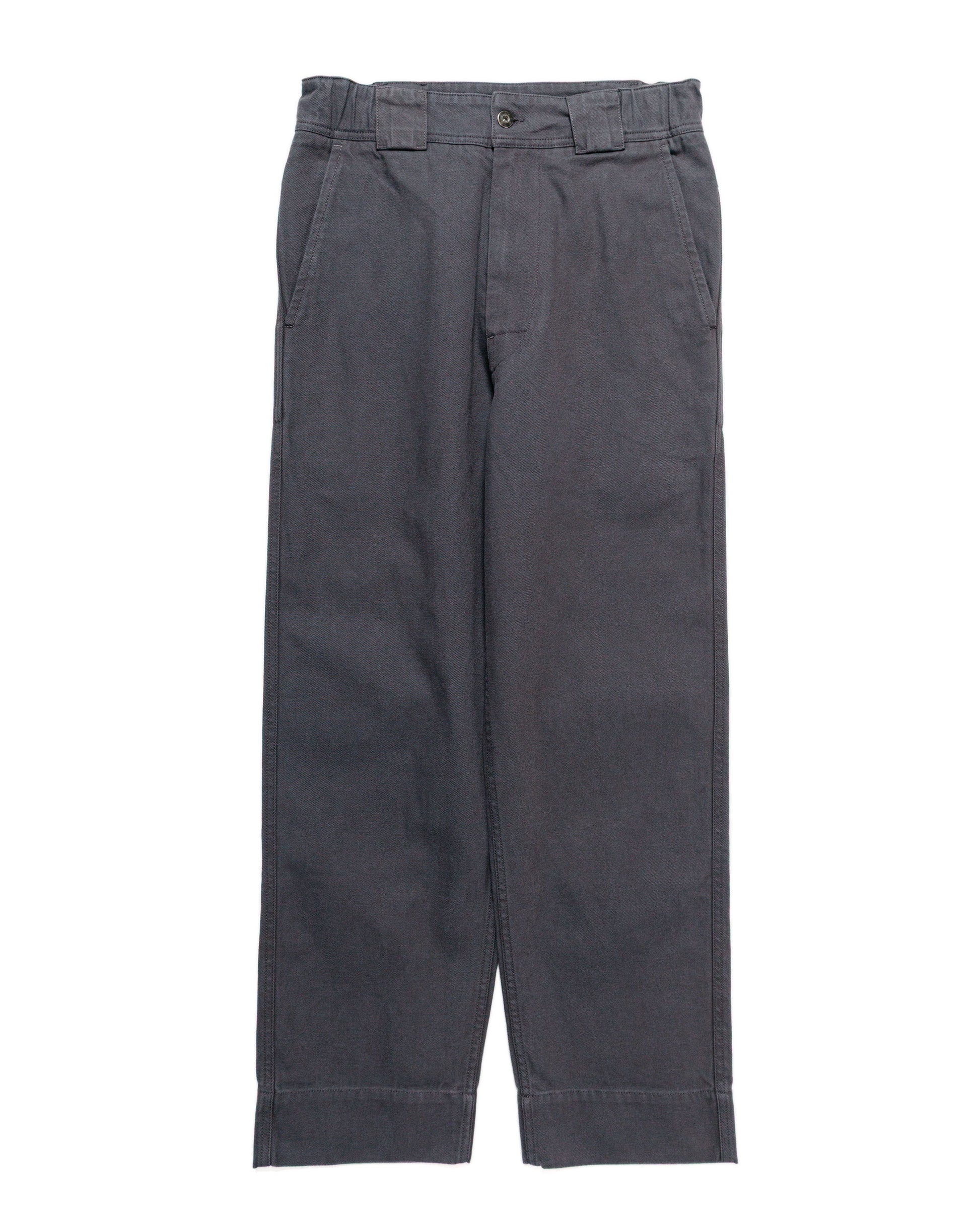 MHL Sports Trouser Cotton Wool Drill Graphite