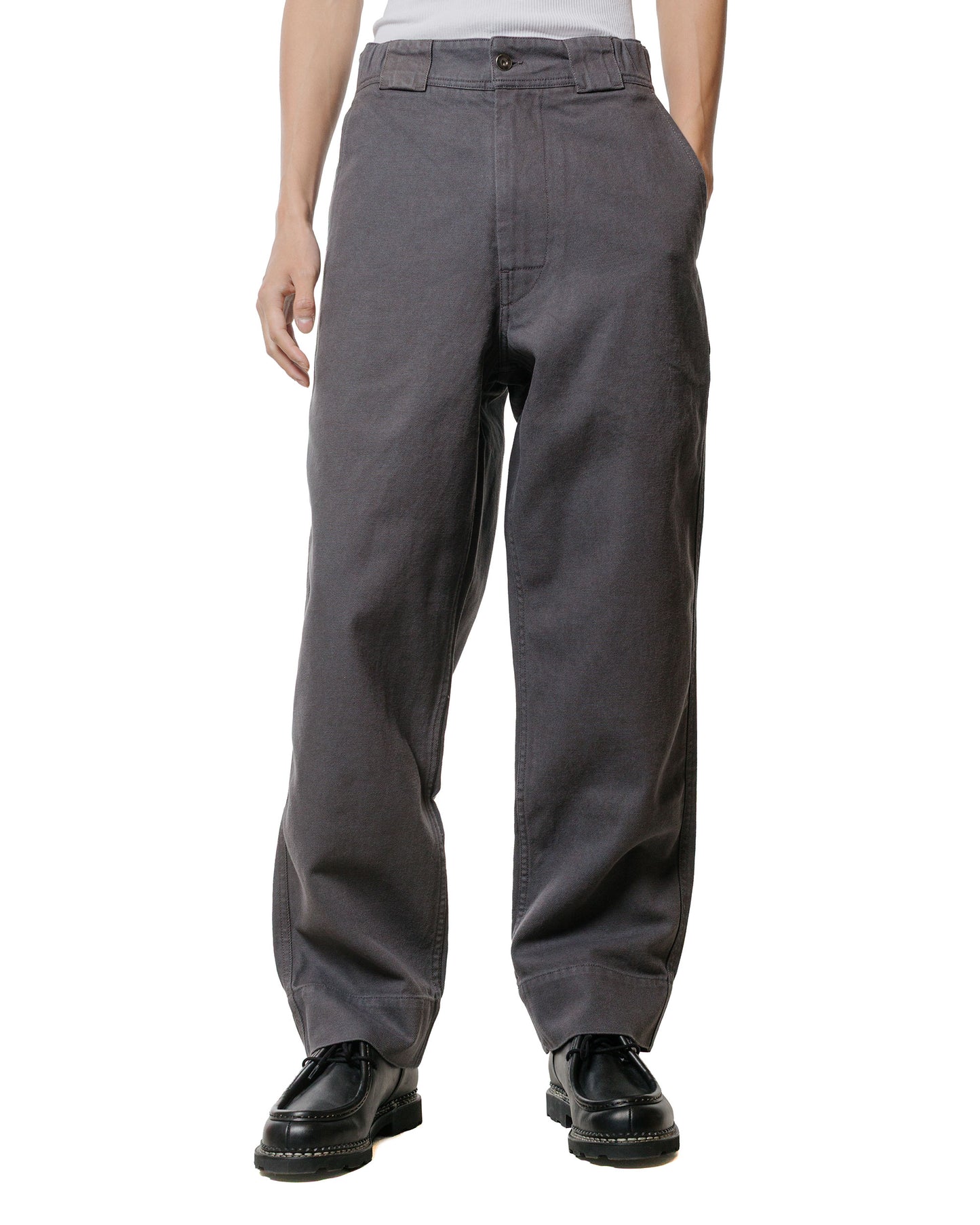 MHL Sports Trouser Cotton Wool Drill Graphite