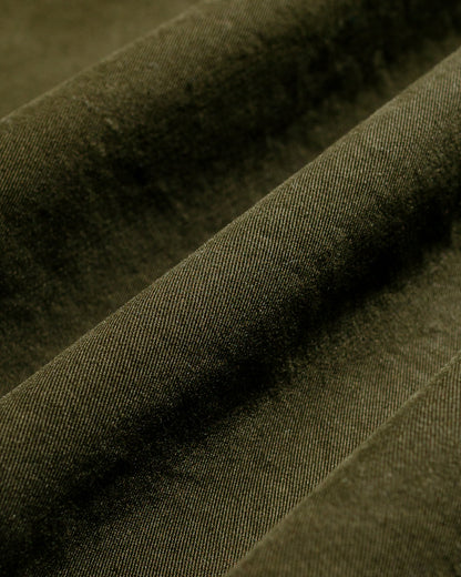 MHL Storm Flap Shirt Brushed Cotton Twill Seaweed