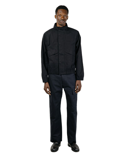 MHL Track Jacket Crisp Cotton Poplin Black