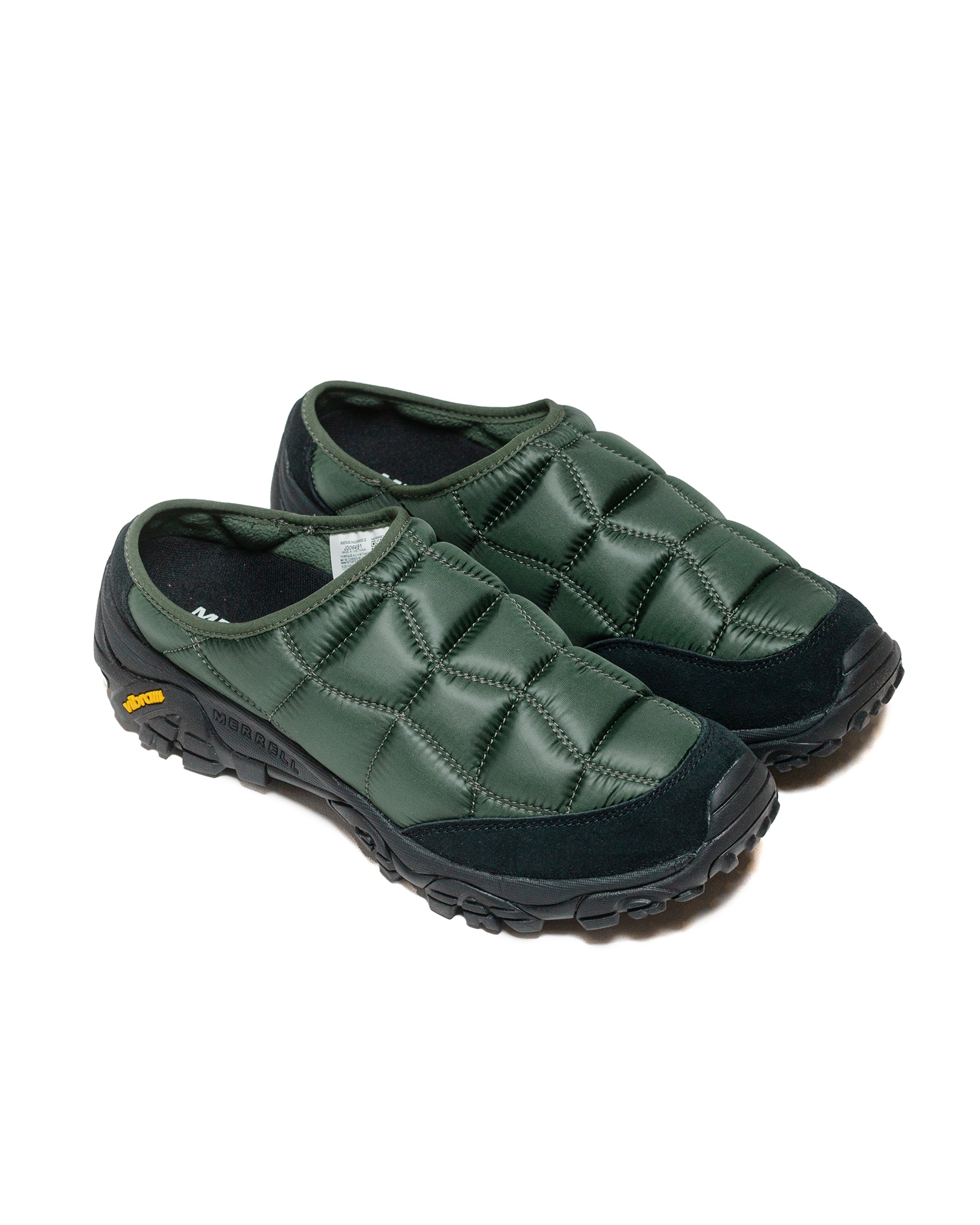 Merrell Moab 2 Slide Quilted Viridian front side