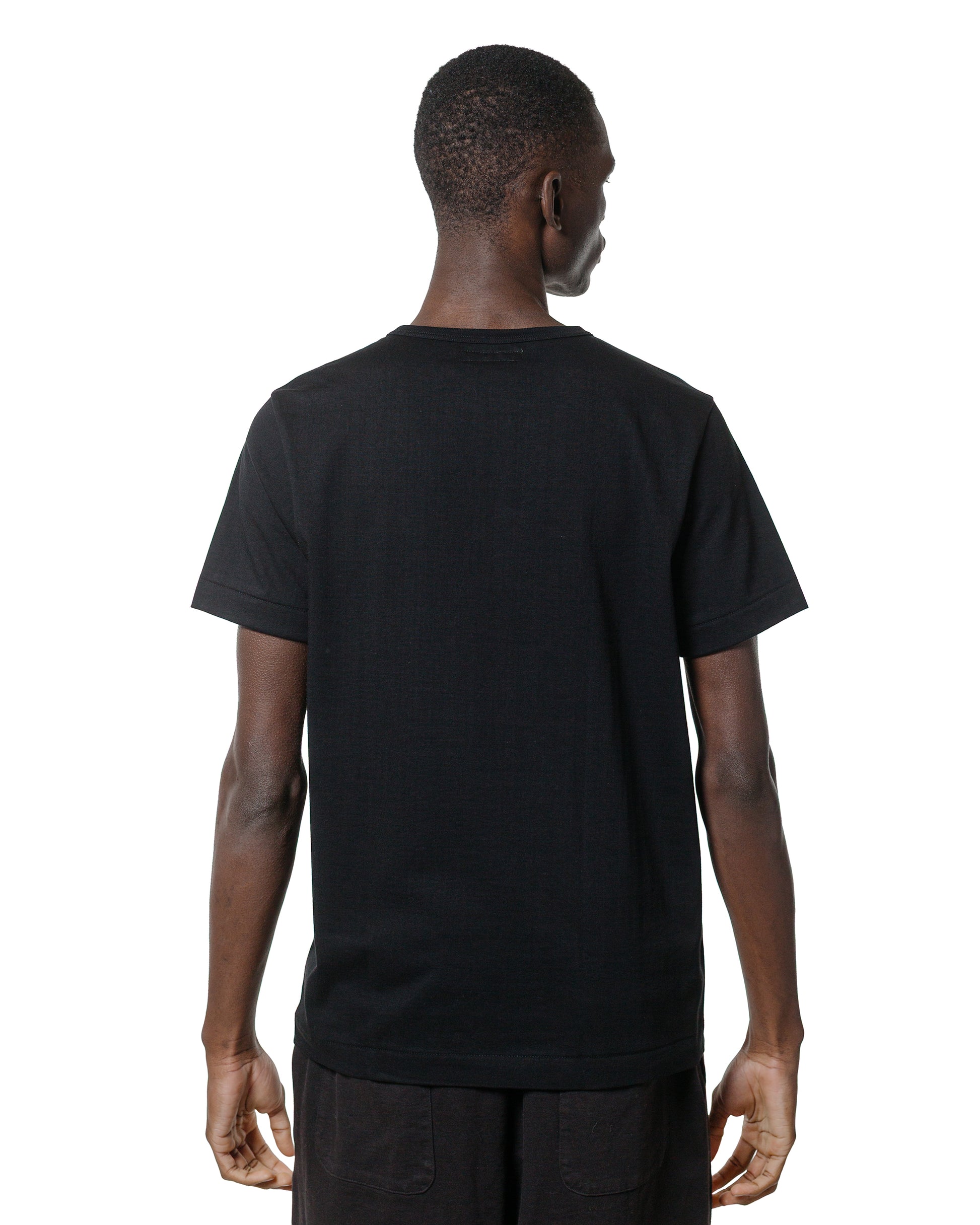Merz B. Schwanen 215 Loopwheeled T-Shirt Deep Black