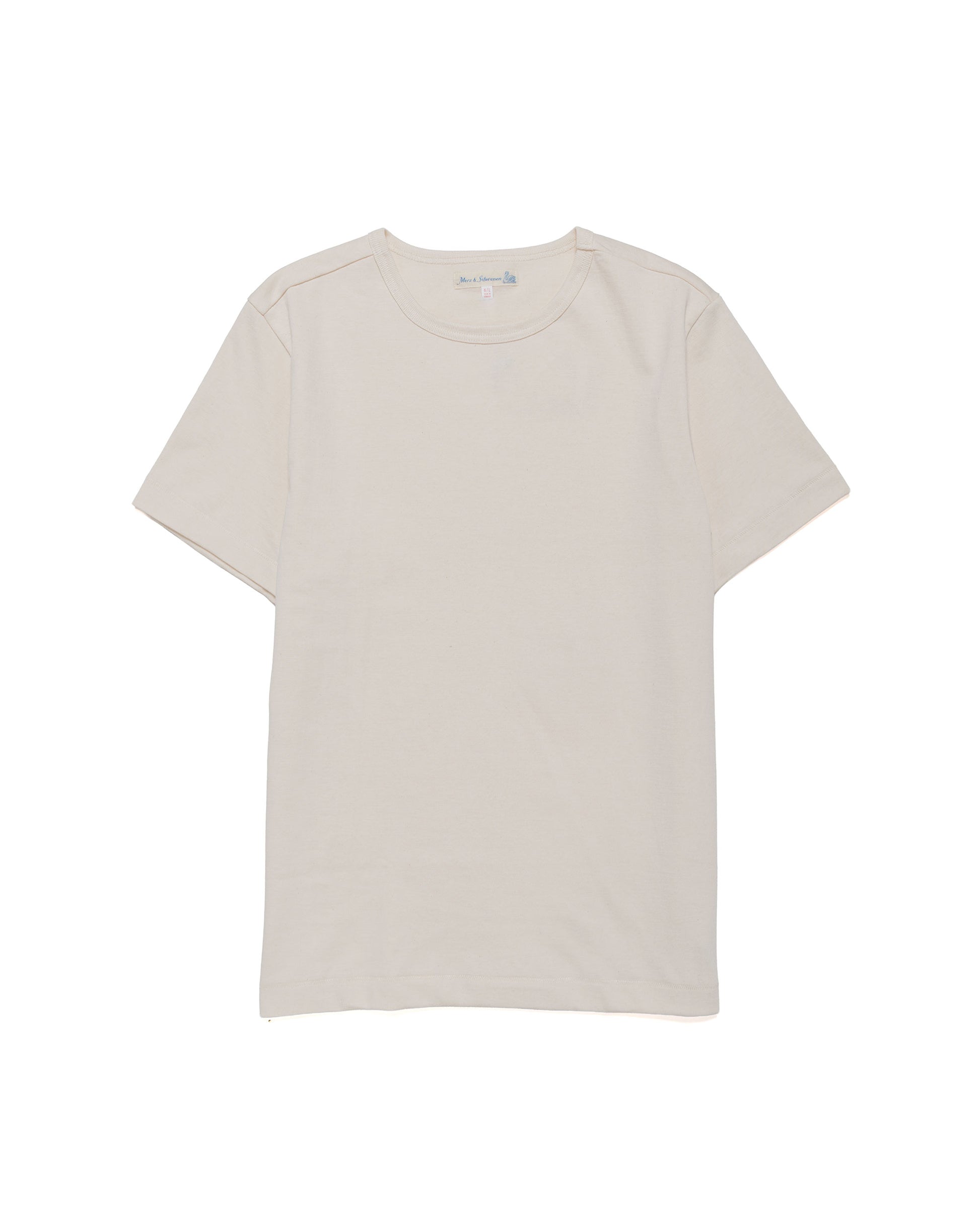 Merz B. Schwanen 215 Loopwheeled T-Shirt Nature