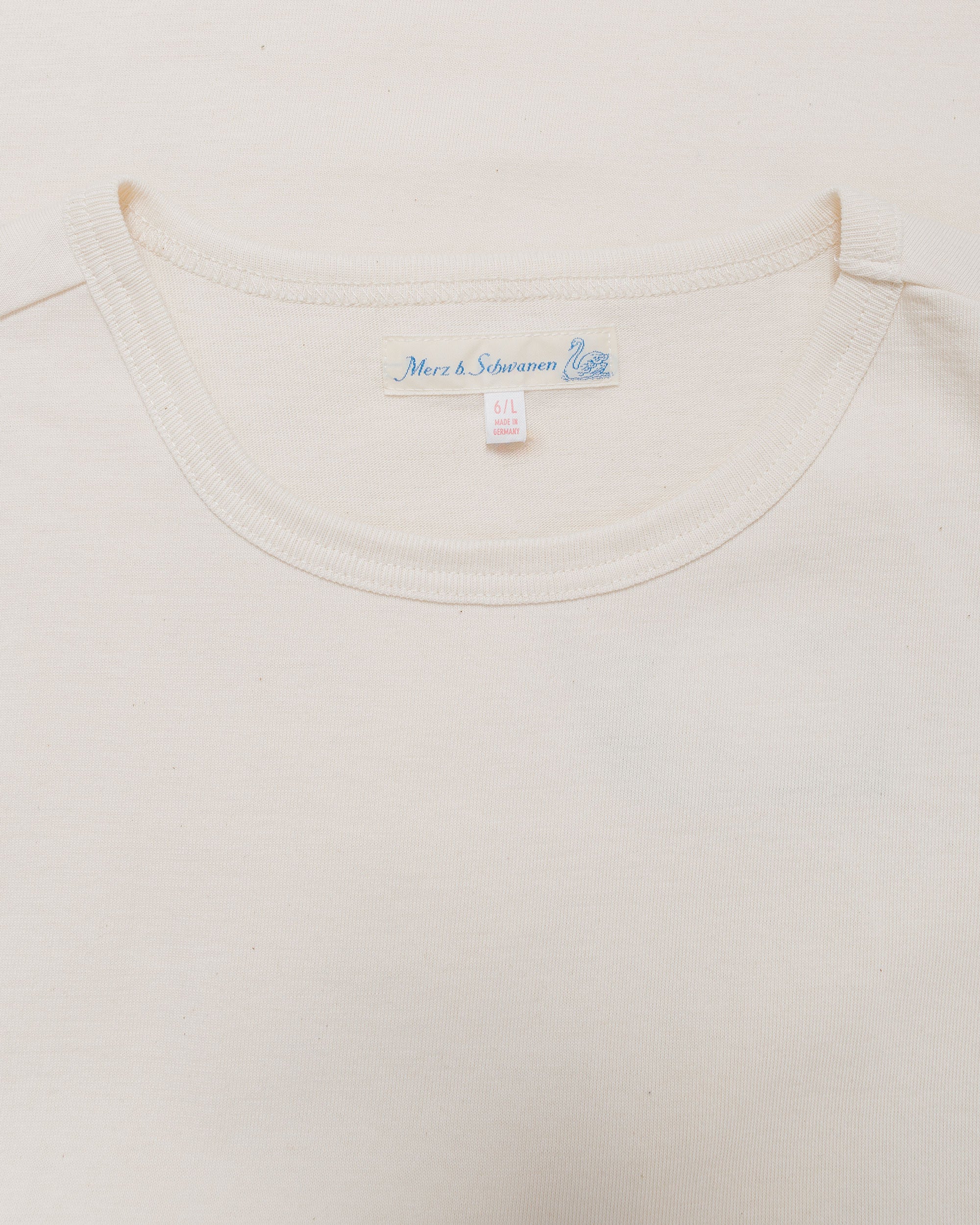 Merz B. Schwanen 215 Loopwheeled T-Shirt Nature