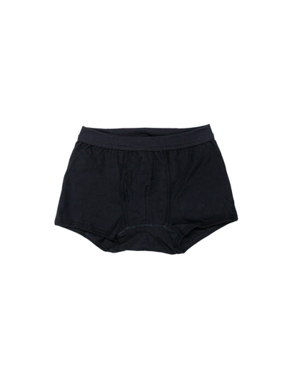 Merz B. Schwanen 254 Loopwheel Boxer Brief Deep Black