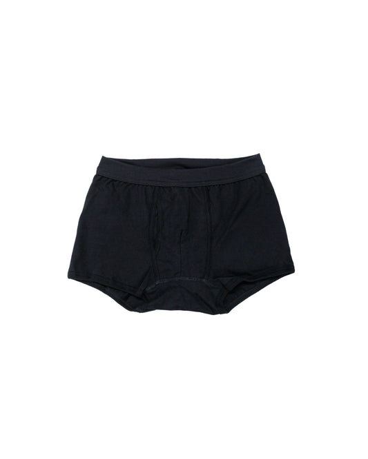 Merz B. Schwanen 254 Loopwheel Boxer Brief Deep Black