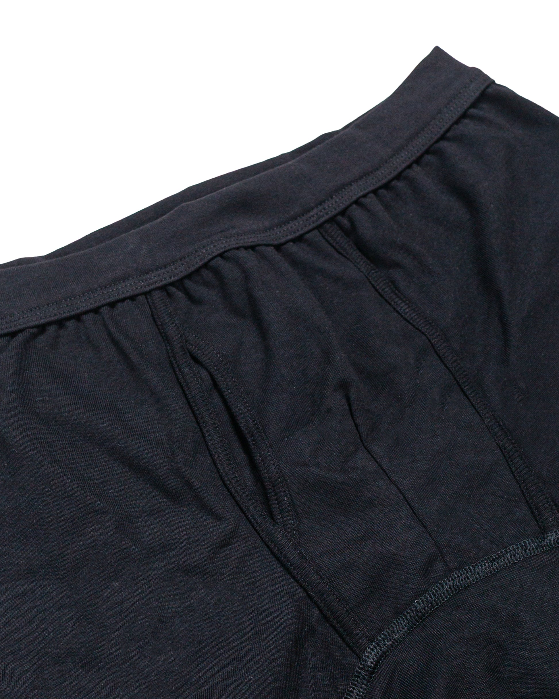 Merz B. Schwanen 254 Loopwheel Boxer Brief Deep Black