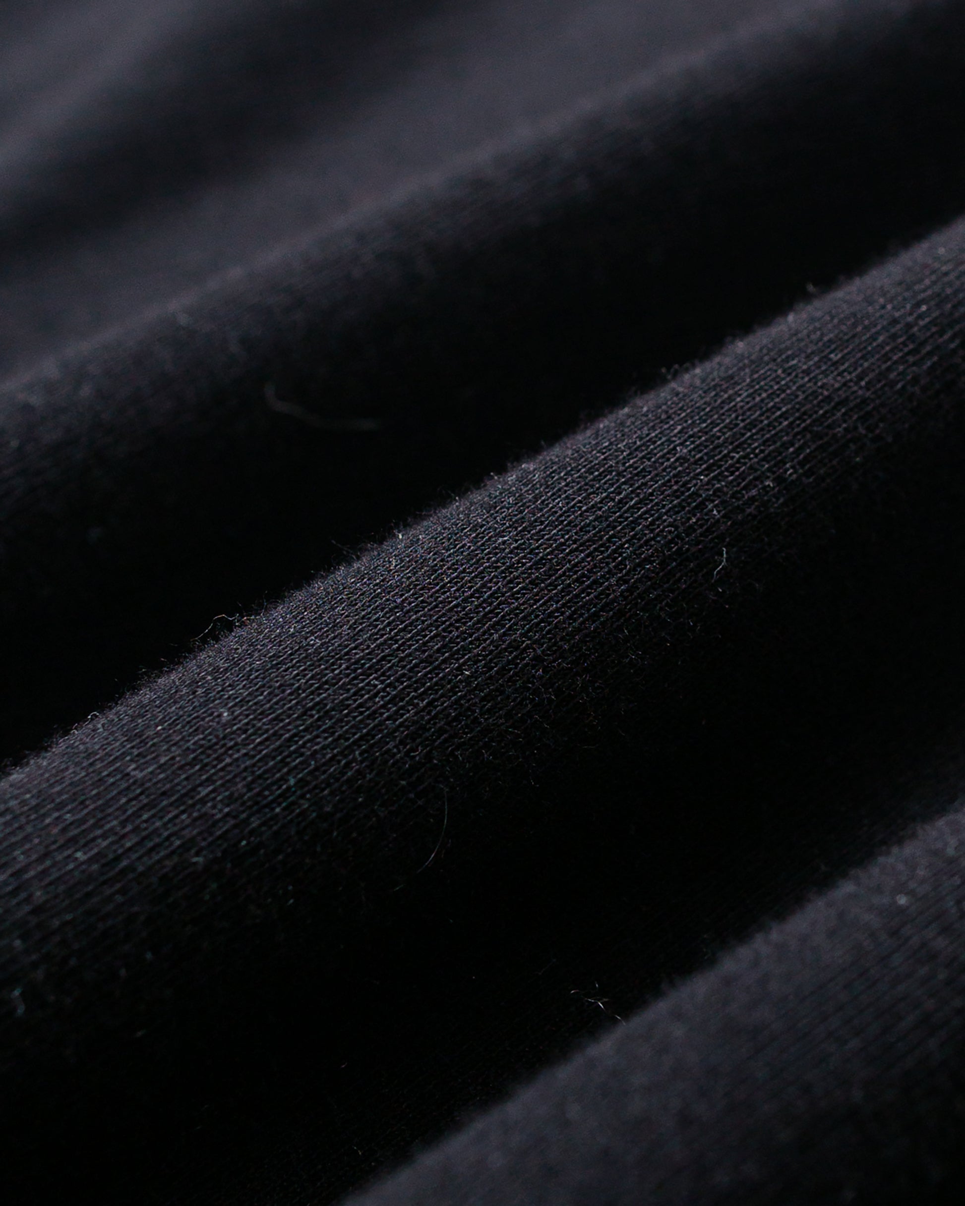 Merz B. Schwanen 2M15LS Vintage Machine Refined T-Shirt Deep Black